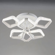 Стельова LED люстра 36W Sirius з акриловими плафонами 3000K/6500K біла IP20 B YH1301/6 WT