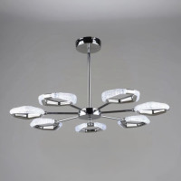 Потолочная LED люстра 42W Sirius с акриловыми плафонами 3000K/6500K хром IP20 B YH1304/7 CH