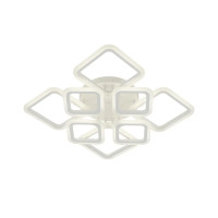 Люстра светодиодная акриловая потолочная Valeso 5106-4+4 (Белый) 144W