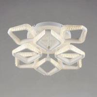 Стельова LED люстра 48W Sirius на вісім плафонів 3000K/6500K біла IP20 B YH1301/8 WT