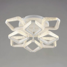 Стельова LED люстра 48W Sirius на вісім плафонів 3000K/6500K біла IP20 B YH1301/8 WT