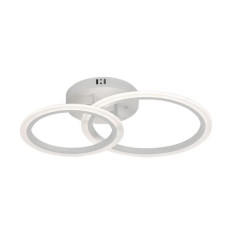 Стельова LED люстра 52W з пультом Valeso з акриловими плафонами 3000-6500K біла IP20 G 2716/2 WT 52W