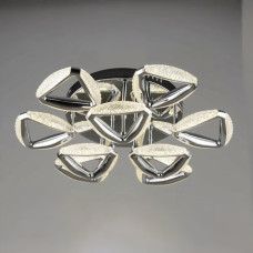 Стельова LED люстра 54W Sirius з трикутними плафонами 3000K/6500K хром IP20 B YH1302/9 CH