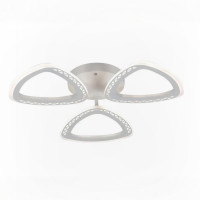 Стельова LED люстра 54W з пультом Valeso акрилова 3000K-6500K біла IP20 G 2704/3 WT 54W