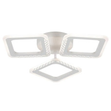 Стельова LED люстра 54W з пультом Valeso з металевим кріпленням 3000-6500K біла IP20 G 2703/3 WT 54W