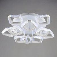 Стельова LED люстра 60W Sirius з фігурними плафонами 3000K/6500K біла IP20 B YH1301/10 WT