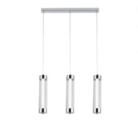 Подвесной LED светильник 24W Valeso на прямой планке 6500К хром IP20 G 2664/3L 24W