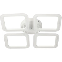 Потолочная LED люстра 88W с пультом Valeso на четыре плафона 3000K-6500K белая IP20 G 2929/4BIG WT 88W