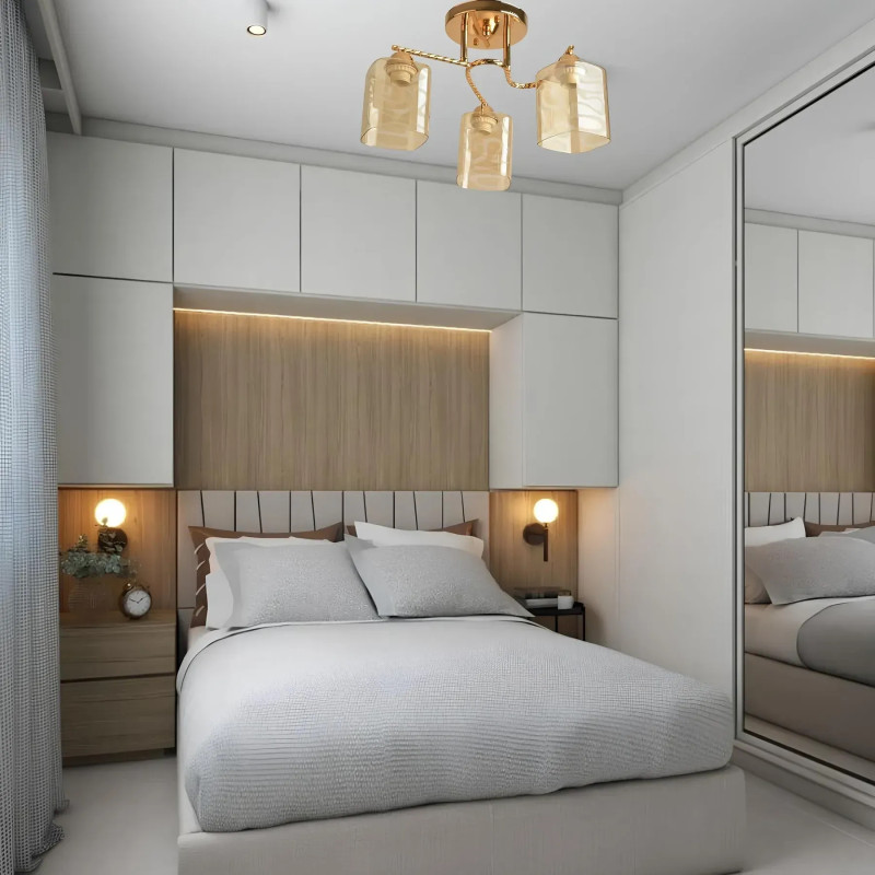 Потолочная люстра Sirius на три квадратных плафона под лампу Е27 золотая IP20 Л 8123/3А FG