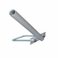 Кронштейн для светильника уличного универсального скоба 50мм угол 45* КС-7 Zelk