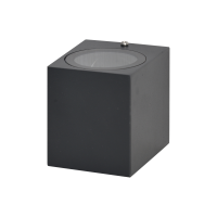 Фасадный светильник VELMAX V-WL-35, max 35W, GU10, 220V, IP54, черный 24-60-35