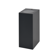 Фасадный светильник VELMAX V-WL-37, max 35W, GU10*2, 220V, IP54, черный 24-60-37