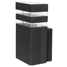 Фасадный светильник VELMAX V-WL-40, max 35W, E27, 220V, IP54, черный 24-60-40