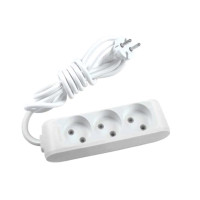 Удлинитель X-tendia 3 гн. 2 м, с защитными шторками, серый Panasonic WLTB02322GR-UA