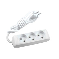 Удлинитель X-tendia 3 гн. 2 м, с защитными шторками, серый Panasonic WLTB02322GR-UA