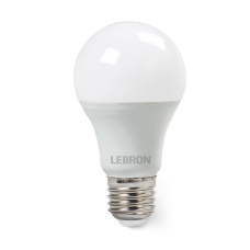 Светодиодная LED лампа LEBRON L-A60, 10W, Е27, 4100K, 900Lm 11-11-28