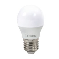 Светодиодная лампа LEBRON L-G45, 4W, 220V, Е27, 3000K, 320Lm. 11-12-41-1