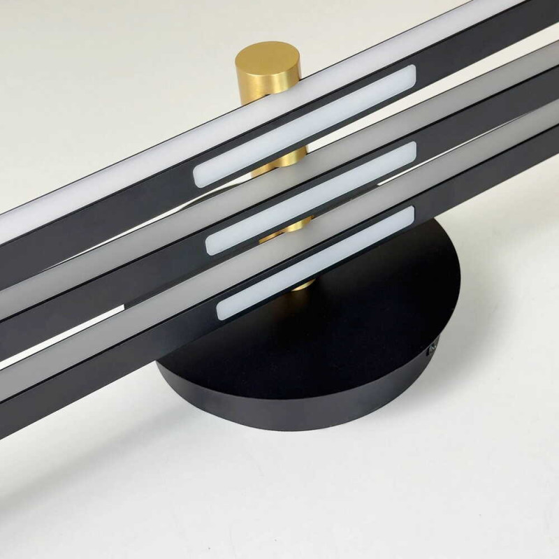 Светильник LED RIXOS 60W 4000K IP20 поворотный песочно-черный + золото Violux ( 200170 )