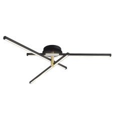 Светильник LED RIXOS 60W 4000K IP20 поворотный песочно-черный + золото Violux ( 200170 )