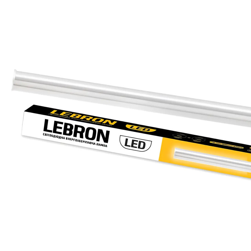 Светильник мебельный LED LEBRON L-T5-PL, 16W, 6500K, 1400Lm, 1200мм 13-20-09