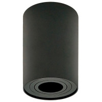 Точечный светильник спот накладной поворотный VELMAX V-DL-R, max 50W, GU10, 220V, 80x115, черный (22-30-10-1)