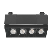 Трековый светодиодный светильник VELMAX V-TRL-LA-Black-L, 10W, 800Lm, 4100K, 220V, черный 25-31-83-1