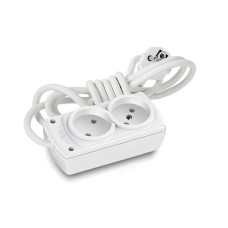 Подовжувач без заземлення 2 гнізда, 3м, 10А, Olimpia, Mutlusan