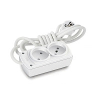 Удлинитель без заземления 2 гнезда, 5м, 10А, Olimpia, Mutlusan