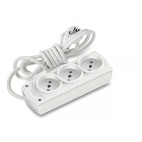 Удлинитель без заземления 3 гнезда, 5м, 10А, Olimpia, Mutlusan