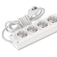 Удлинитель с заземлением 4 гнезда, 5м, 16А, Olimpia, Mutlusan