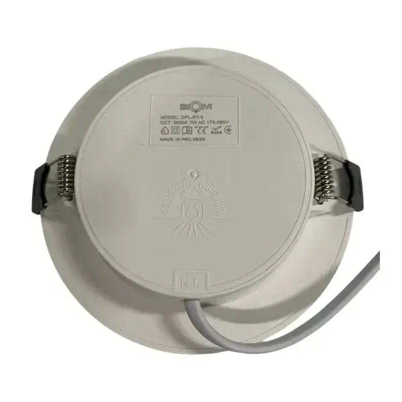Светильник светодиодный LED BIOM DPL-R7-5 7Вт 620Lm круг белый 5000K