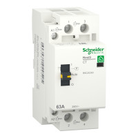 Контактор Resi9 1P+N 63A 2NO ~230В/50Гц R9C20263