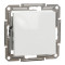 Переключатель перекрестный без рамки Asfora Schneider Electric белый EPH0570121