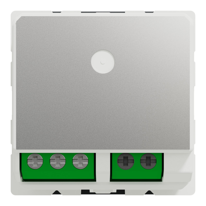 Терморегулятор комнатный 8А 230В 5-30С 2 мод. Unica New Schneider Electric антрацит NU350154