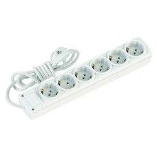 Удлинитель с заземлением 6 гнезд, 5м, 16А, Olimpia, Mutlusan