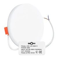 Світильник світлодіодний LED BIOM UNI-2-R18W-5 18Вт 1440Lm  круг білий 5000К