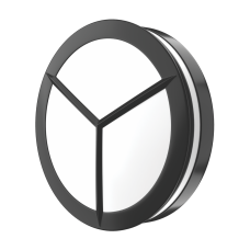 Светильник светодиодный влагозащищенный ЖКХ LED LEBRON L-FL05-R, 24W, 2100Lm, 4100K, IP65, черный 15-38-05-1