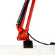 Настольная лампа Sirius TY 1800B на одну лампочку с прищепкой красный