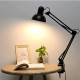 Настільна лампа Sirius TY 1800B на одну лампочку з прищіпкою чорний