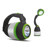 Фонарик LED мультифункциональный аккумуляторный LEBRON L-HL-635 ABS 5W 1500mAh Li-Ion USB 15-16-35
