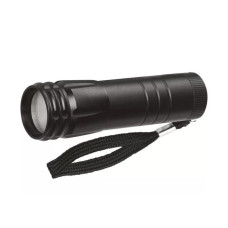 Фонарик LED ручной черный 100Lm 3*ААА (P4704)