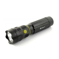 LED ліхтар ручний телескопічний, чорний, 55+150Lm, 4*ААА (SP0402)