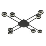 Потолочный светильник спот ETRON Radiant GX53 8x15Вт черный 1-EFP-2224 TM ETRON