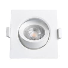 Светильник врезной LED LEBRON L-DL-S-поворотный, 7W, 4100K, 550Lm. 12-09-17-1