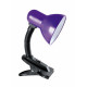 Лампа настольная Sirius TY 1108B на одну лампочку с прищепкой (фиолетовая)