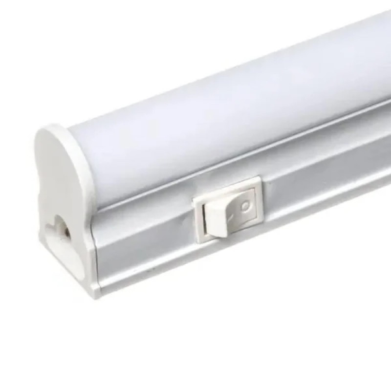 Линейный LED светильник мебельный LEBRON L-T5-PL, 16W, 4100K, 1400Lm, 1200мм, со шнуром и вилкой 13-20-08-1