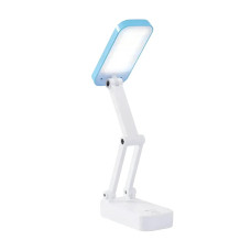 Настольная LED лампа 4W/8W Valeso со складным корпусом 3000/4000/6000К голубая IP20 1916 BLUE