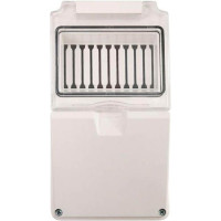 Распределительный щит ERKA 030, 120x220x110 на 5 модулей, прозрачная дверца, IP 65