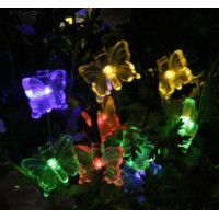 Садовая светодиодная гирлянда Sirius RGB на солнечной батарее 5.8м IP44 SL2885M-SF20