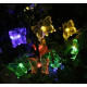 Садовая светодиодная гирлянда Sirius RGB на солнечной батарее 5.8м IP44 SL2885M-SF20